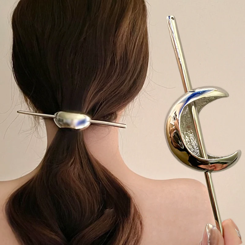 Sliver Arc Hairpins Hair Clip For Women Metal Hairstyle Moon Design Hair Clips Geometric Headband Hair Accessories Girl Headwear
Sliver Arc Hairpins Hair Clip For Women Metal Hairstyle Moon Design Hair Clips Geometric Headband Hair Accessories Girl Headwear