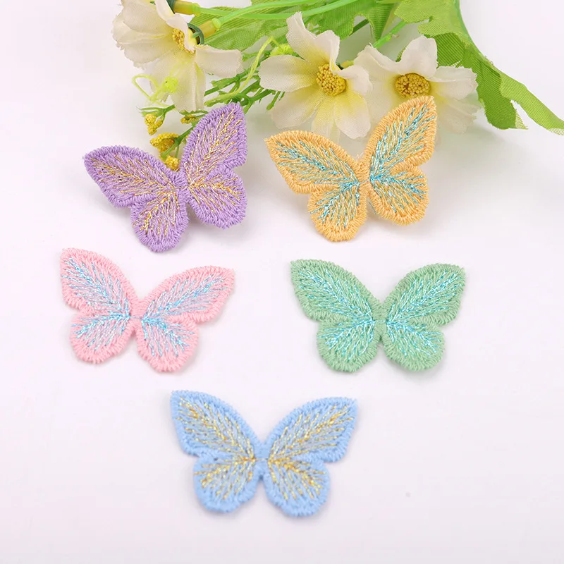 10pcs Colorful Butterfly Cloth Patches Gold Thread Embroidery Fashion DIY Hair Clips Wedding Dresses Party Decoration Iron Patch
10pcs Colorful Butterfly Cloth Patches Gold Thread Embroidery Fashion DIY Hair Clips Wedding Dresses Party Decoration Iron Patch