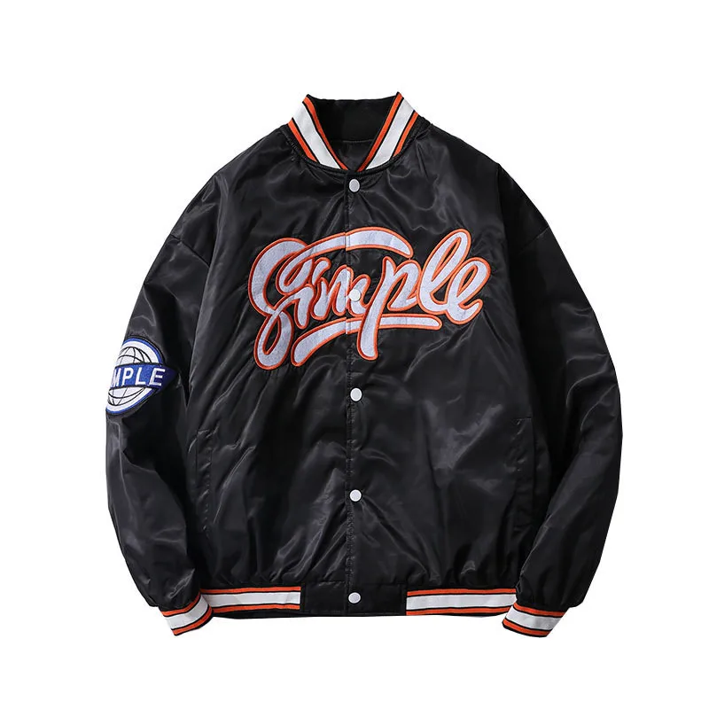 Unisex Harajuku Retro Varsity Baseball Jackets With Embroidery Couple Fashion Oversized Hip Hop Streetwear Outerwear Loose Tops
Unisex Harajuku Retro Varsity Baseball Jackets With Embroidery Couple Fashion Oversized Hip Hop Streetwear Outerwear Loose Tops