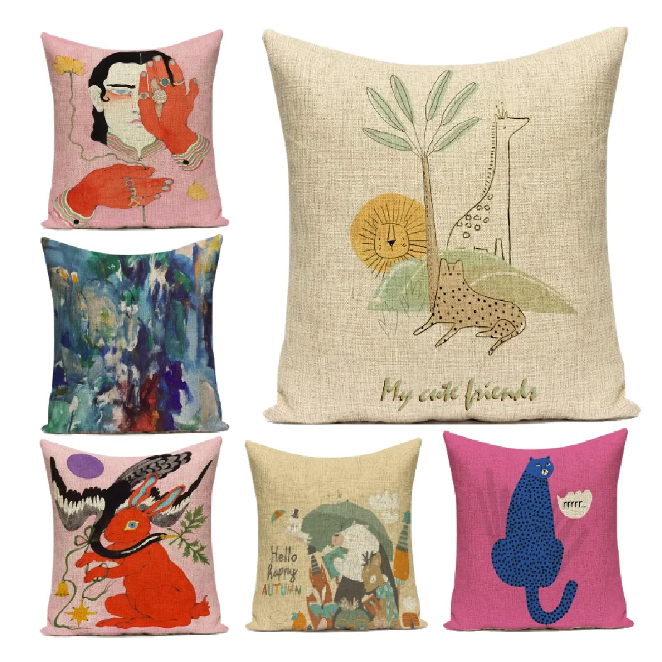 Upholstery Animal Decorative Cushion Cartoon Chair Gamer Bedroom Personalized Gifts Living Room Luxury Decoration Vintage E2282
Upholstery Animal Decorative Cushion Cartoon Chair Gamer Bedroom Personalized Gifts Living Room Luxury Decoration Vintage E2282