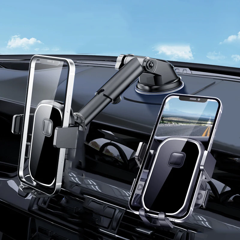 Phone Holders in Car Sucker Car Phone Holder Mobile Phone Air Vent Mount Stand 360 Rotation GPS Bracket For iPhone Samsung Xiaom
Phone Holders in Car Sucker Car Phone Holder Mobile Phone Air Vent Mount Stand 360 Rotation GPS Bracket For iPhone Samsung Xiaom