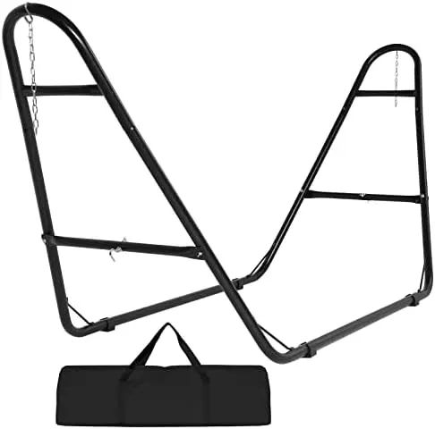 Stand Only, 550 Pound Capacity Steel Hammock Stand 2 Person Heavy Duty Fit 9-13Ft Long Hammocks, Portable Hammock Frame w/Carryi
Stand Only, 550 Pound Capacity Steel Hammock Stand 2 Person Heavy Duty Fit 9-13Ft Long Hammocks, Portable Hammock Frame w/Carryi