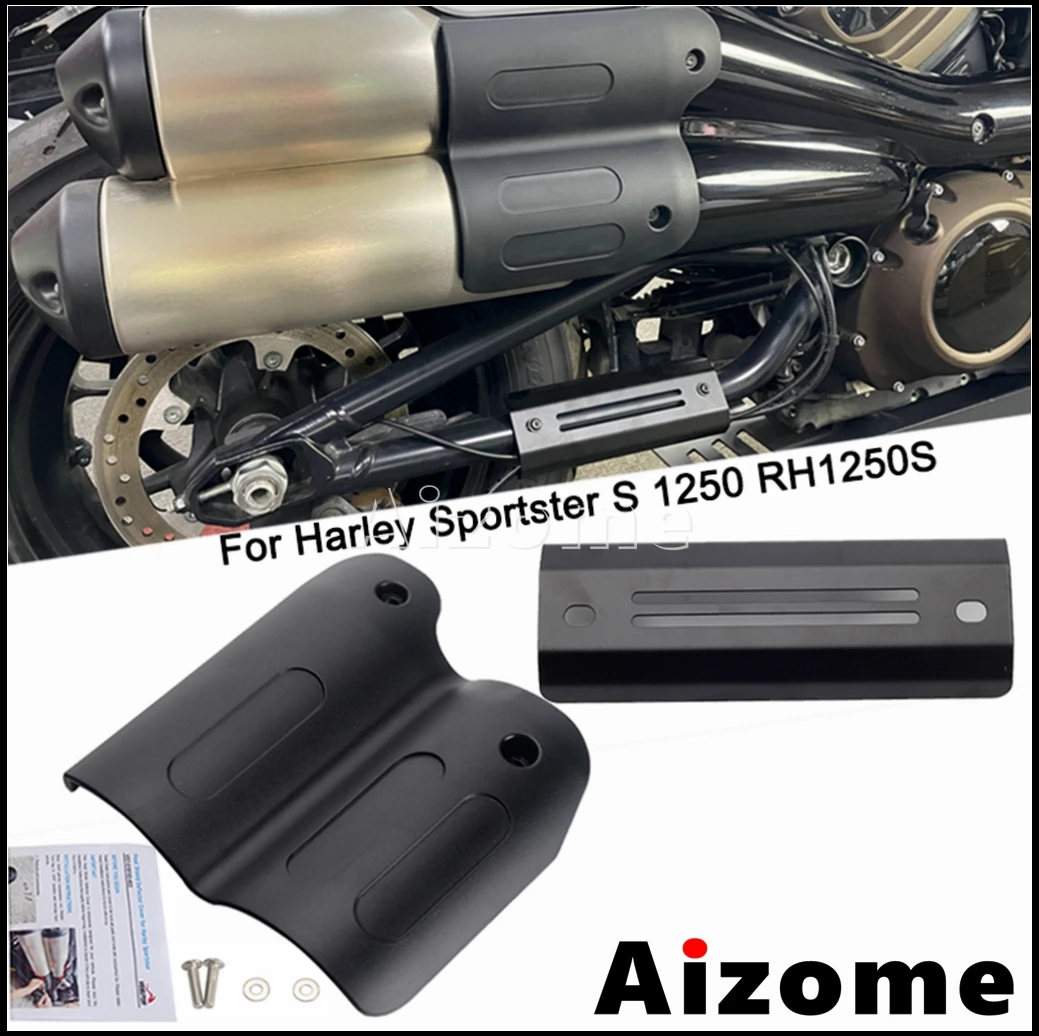 Motorcycle Passenger Exhaust Pipe Heat Shield Protector & Rear Rocker Arm Cover For Harley Sportster S 1250 RH1250S 2021 2022
Motorcycle Passenger Exhaust Pipe Heat Shield Protector & Rear Rocker Arm Cover For Harley Sportster S 1250 RH1250S 2021 2022