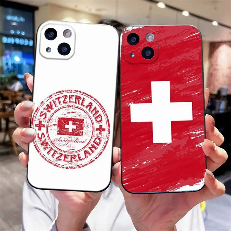 Switzerland Flag Phone Case For iPhone 15,14,13,12,11 Plus,Pro,Max,XR,XS,X,7,8 Plus,SE,Mini Silicone Soft
Switzerland Flag Phone Case For iPhone 15,14,13,12,11 Plus,Pro,Max,XR,XS,X,7,8 Plus,SE,Mini Silicone Soft