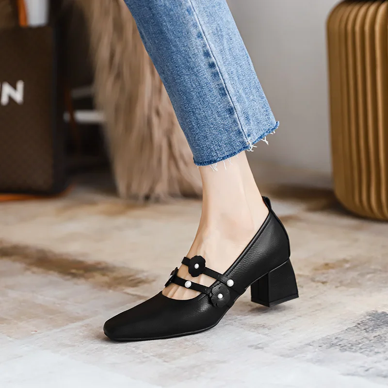 Sweet Pump Women Shoes Square Head Thick Heel Cross Lolita Shoes Bandage Women Shoes Kawaii Cosplay Mary Jane Shoes 2022
Sweet Pump Women Shoes Square Head Thick Heel Cross Lolita Shoes Bandage Women Shoes Kawaii Cosplay Mary Jane Shoes 2022