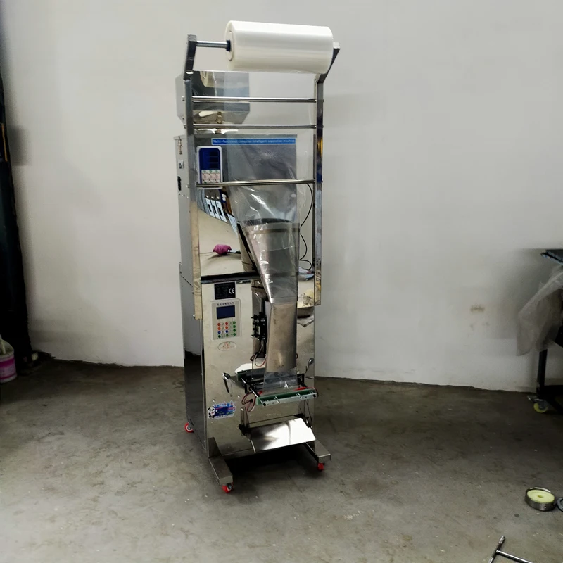 Multifunctional Granule Powder Packaging Machine For Medicinal Herbs Cat Food Grain Automatic Packaging Machine
Multifunctional Granule Powder Packaging Machine For Medicinal Herbs Cat Food Grain Automatic Packaging Machine