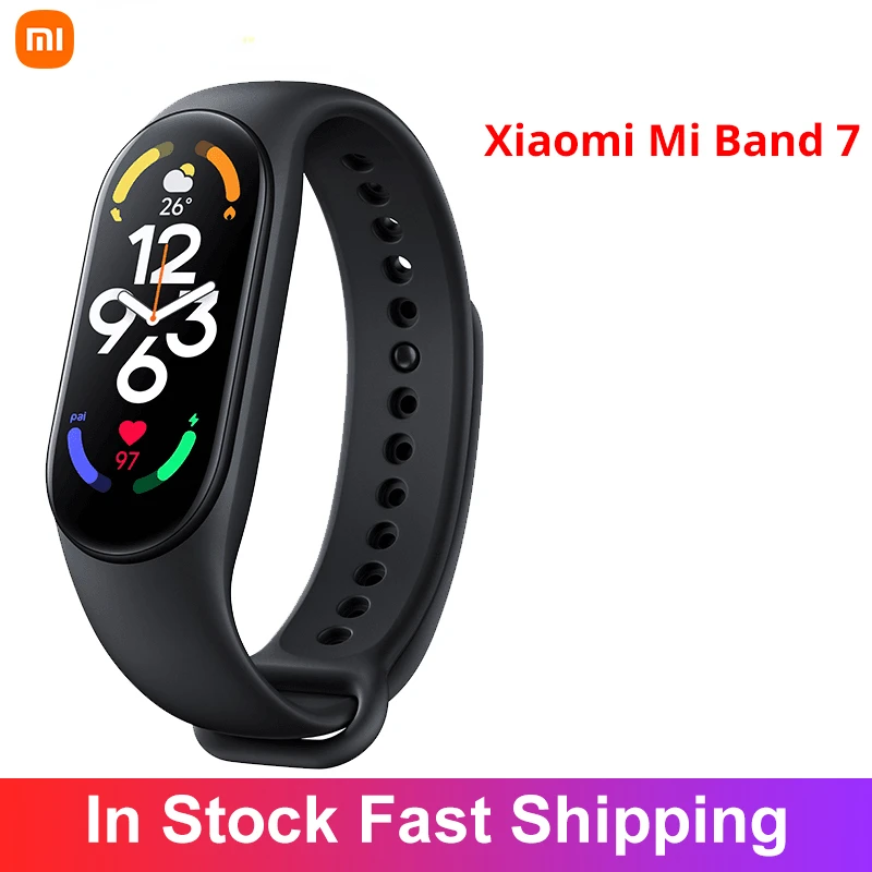 Original Xiaomi Mi Band 7 Blood Oxygen 1.62'' AMOLED Screen Magnetic Charge Always On Watch Face Smart Band 6 Color Strap
Original Xiaomi Mi Band 7 Blood Oxygen 1.62'' AMOLED Screen Magnetic Charge Always On Watch Face Smart Band 6 Color Strap