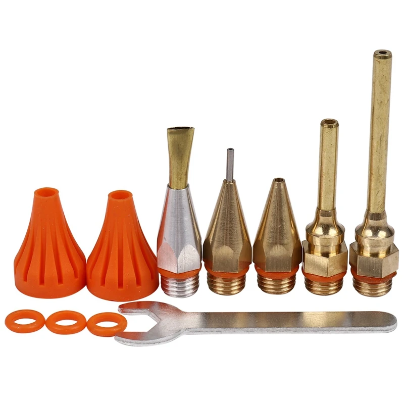 11Pcs Glue Copper Nozzle Small-Bore Long Short Large Diameter Hot Melt Glue Accessories
11Pcs Glue Copper Nozzle Small-Bore Long Short Large Diameter Hot Melt Glue Accessories