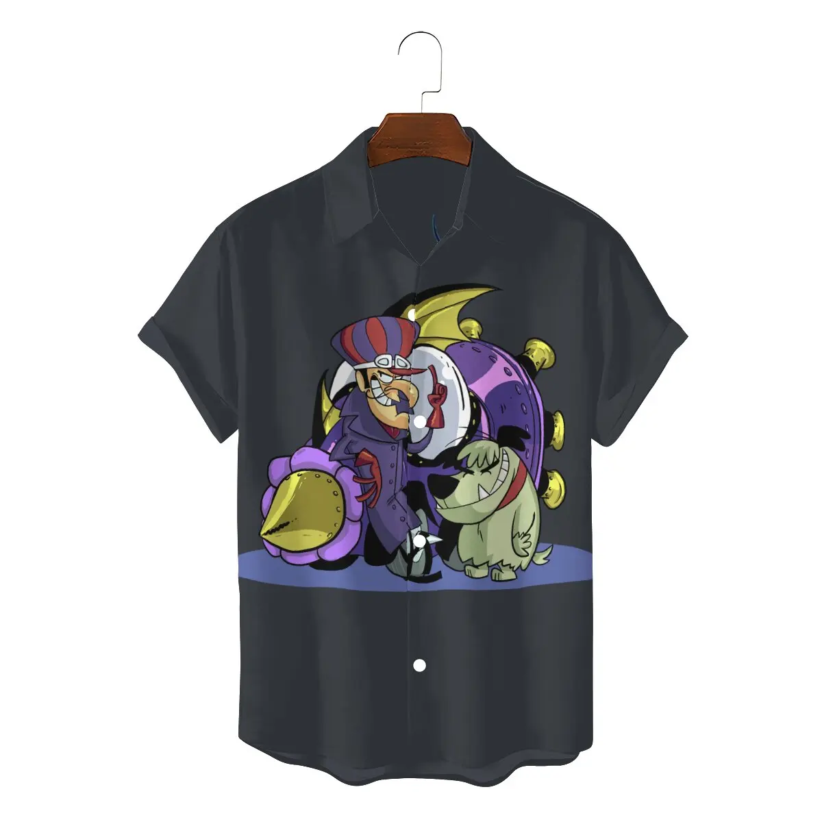 The Double Zero 2022 Man's Amazing Hawaii Shirts Wacky Races 1968 Anime TV Series Square Neck Tops Single breasted 3D Shirt
The Double Zero 2022 Man's Amazing Hawaii Shirts Wacky Races 1968 Anime TV Series Square Neck Tops Single breasted 3D Shirt
