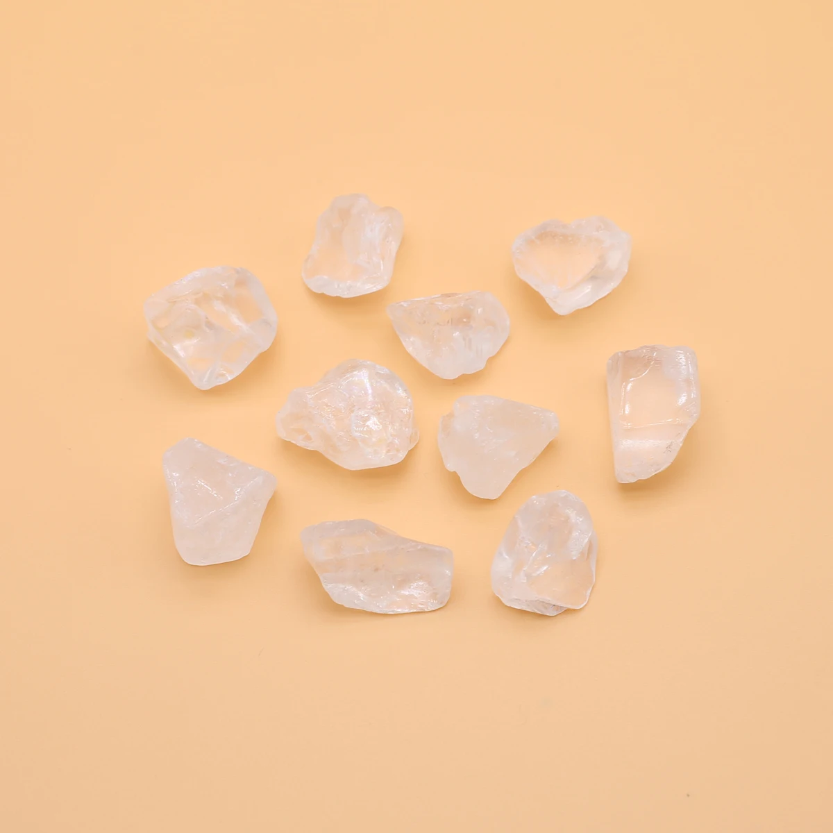 Natural Stone Clear Quartz Gravel Gemstone Exquisite Charm for Jewelry Making Diy Charm Bracelet Necklace Ornament Accessories
Natural Stone Clear Quartz Gravel Gemstone Exquisite Charm for Jewelry Making Diy Charm Bracelet Necklace Ornament Accessories