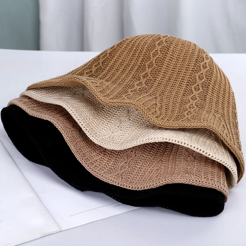 НОВАЯ шапка-ведро с узором в виде крученой кожи мужская элегантная Панама
