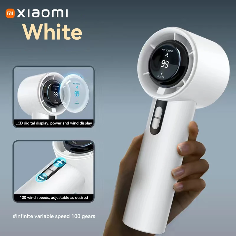 Ультра тихий ручной вентилятор Xiaomi MIJIA, 100-скоростной Перезаряжаемый через USB портативный мини-турбовентилятор для офисных путешествий со светодиодным индикатором
Ультра тихий ручной вентилятор Xiaomi MIJIA, 100-скоростной Перезаряжаемый через USB портативный мини-турбовентилятор для офисных путешествий со светодиодным индикатором