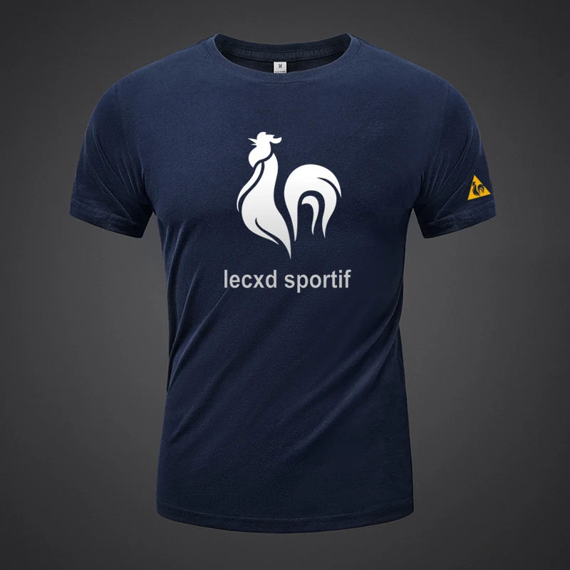 2022 Summer Classic French Rooster Short Sleeve Casual Men's Fashion Versatile T-shirt Quick Dry Breathable Oversized Tee
2022 Summer Classic French Rooster Short Sleeve Casual Men's Fashion Versatile T-shirt Quick Dry Breathable Oversized Tee