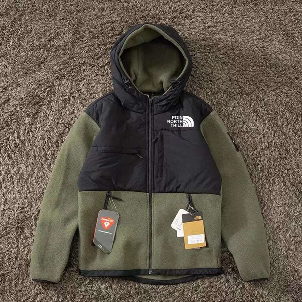 2023 autumn/winter fleece jacket with contrasting fleece hood for outdoor sports, men's and women's embroidered jumpsuit jacket
2023 autumn/winter fleece jacket with contrasting fleece hood for outdoor sports, men's and women's embroidered jumpsuit jacket