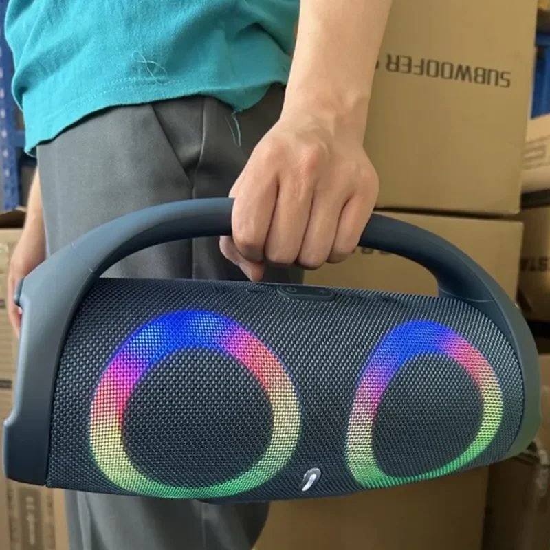Portable Waterproof 100W High Power Bluetooth Speaker RGB Colorful Light Wireless Subwoofer 360 Stereo Surround TWS FM Boombox
Portable Waterproof 100W High Power Bluetooth Speaker RGB Colorful Light Wireless Subwoofer 360 Stereo Surround TWS FM Boombox