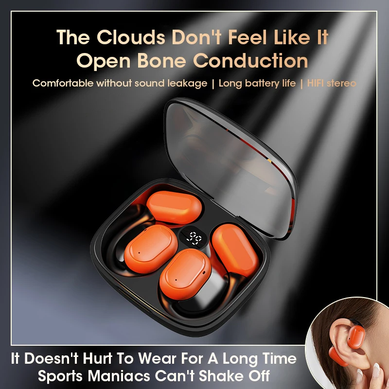 Новинка 2023, наушники Q36 с подвесными ушками, Bluetooth 5,3, удобные спортивные наушники с высоким качеством звука и шумоподавлением 
Новинка 2023, наушники Q36 с подвесными ушками, Bluetooth 5,3, удобные спортивные наушники с высоким качеством звука и шумоподавлением