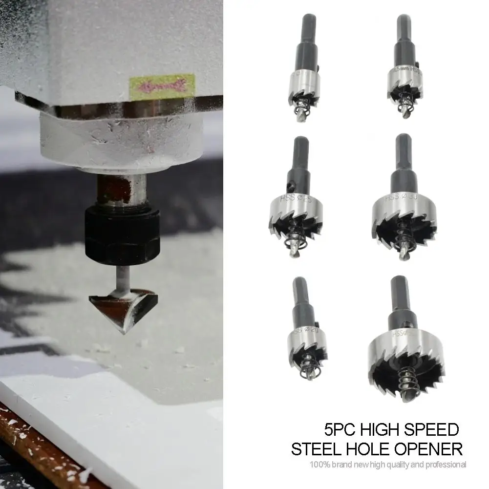Hole Drill Bit Woodworking Saw Cutting Set Kit Durable Wood Metal High Speed Steel Wood Stainless Steel Drilling Tools
Hole Drill Bit Woodworking Saw Cutting Set Kit Durable Wood Metal High Speed Steel Wood Stainless Steel Drilling Tools