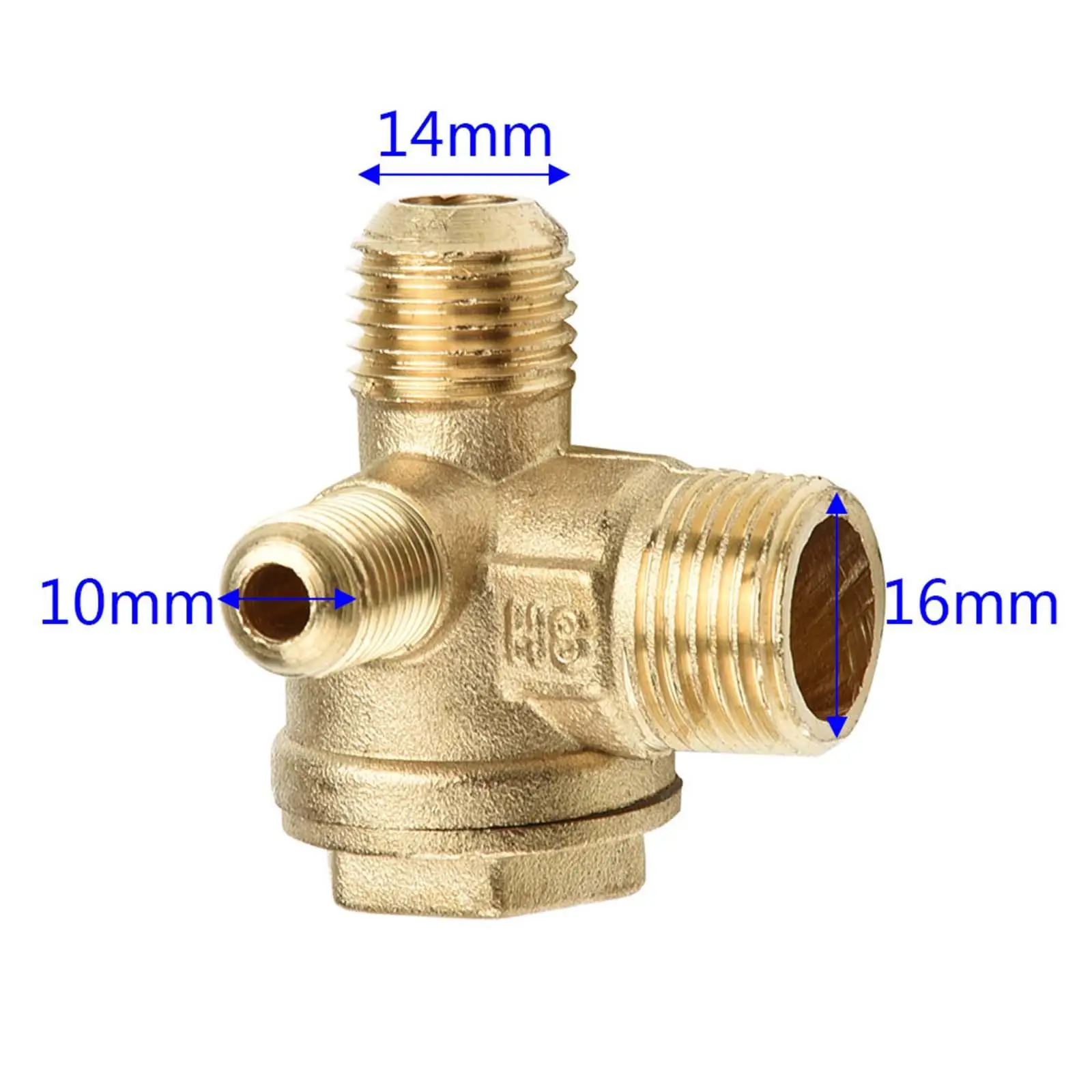 Replacement Compressor Valve Male G1/2"XG3/8"XG1/8" Check Valve Compressor Accessories
Replacement Compressor Valve Male G1/2"XG3/8"XG1/8" Check Valve Compressor Accessories