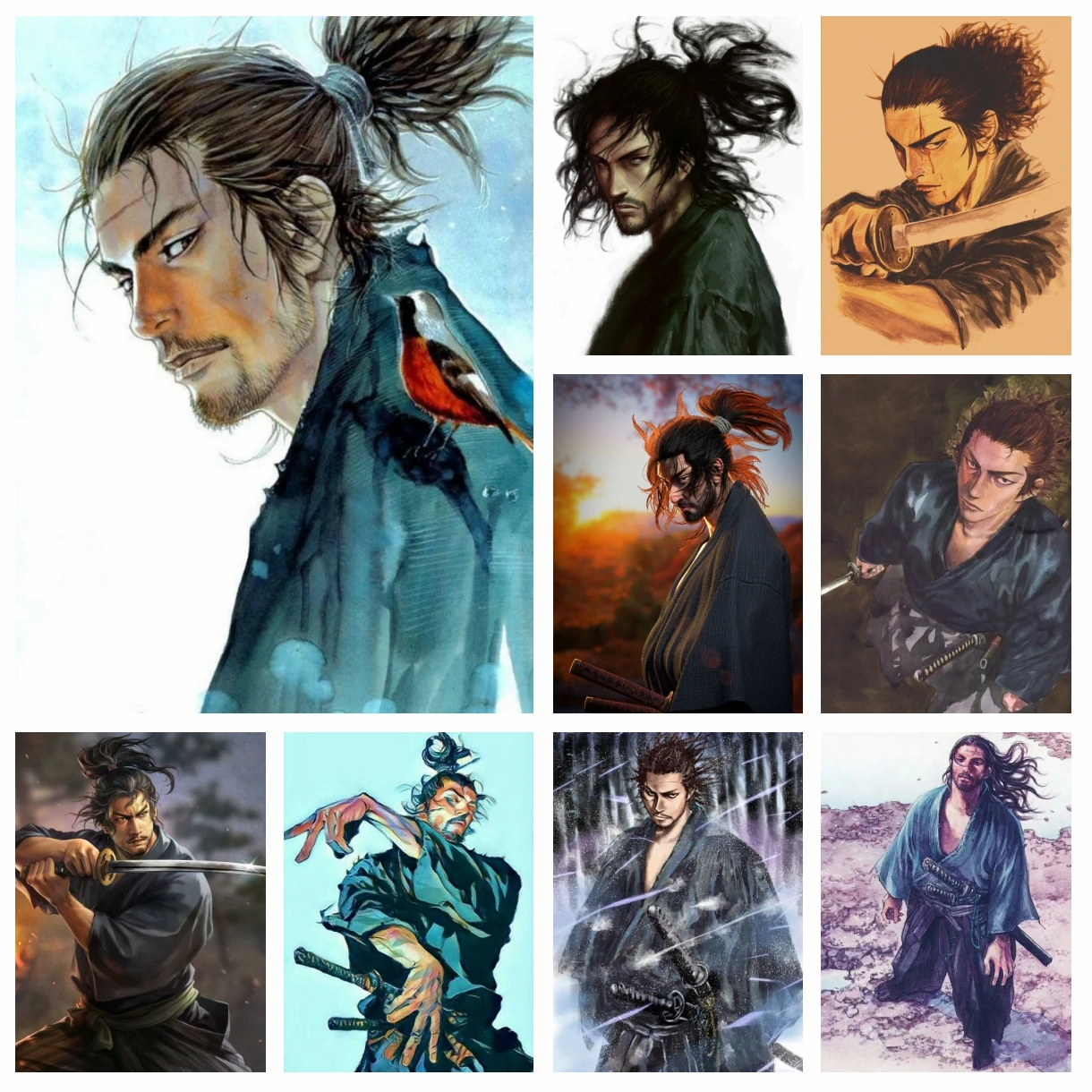 DIY Miyamoto Musashi Painting Diamond Embroidery Kit Samurai Bushido Wall Art Cross Stitch Rhinestone Picture Mosaic Home Decor
DIY Miyamoto Musashi Painting Diamond Embroidery Kit Samurai Bushido Wall Art Cross Stitch Rhinestone Picture Mosaic Home Decor