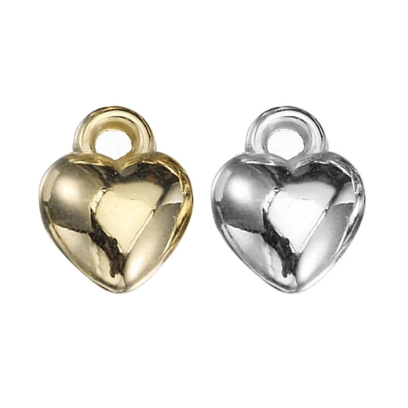 E15E 100pcs Love Heart Charm Pendant for DIY Women Necklace Bracelet Keychain Jewelry
E15E 100pcs Love Heart Charm Pendant for DIY Women Necklace Bracelet Keychain Jewelry