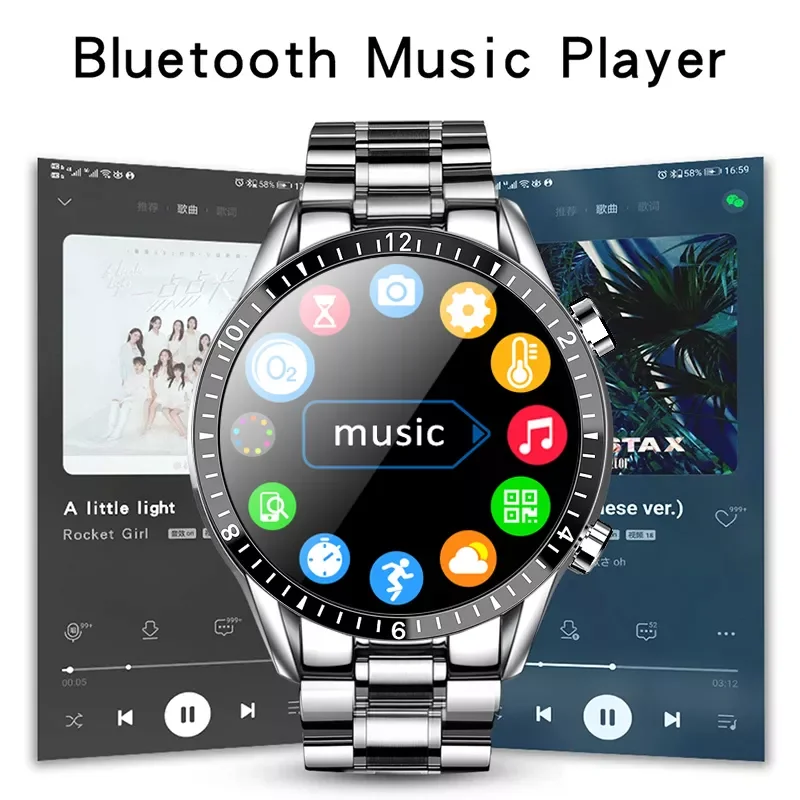 2021 New Smart Watches Men Full Touch Screen Sports Fitness Watch IP67 Waterproof Bluetooth For Android ios smartwatch Mens+box
2021 New Smart Watches Men Full Touch Screen Sports Fitness Watch IP67 Waterproof Bluetooth For Android ios smartwatch Mens+box
