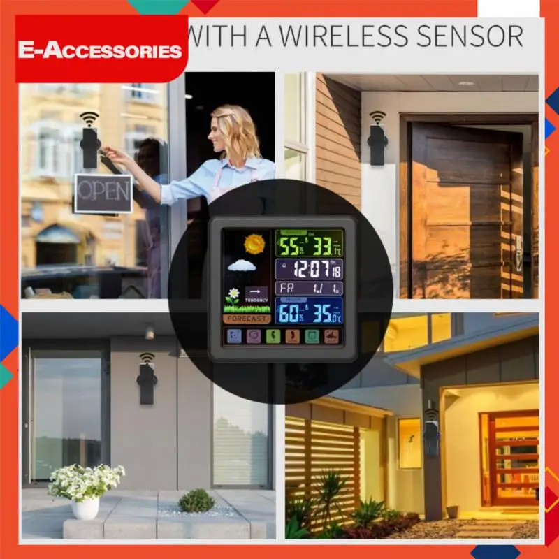 Four-level Weather Forecast Indoor Outdoor Thermometer Delayed Alarm Usb Charging Digital Temperature Hygrometer Intelligent
Four-level Weather Forecast Indoor Outdoor Thermometer Delayed Alarm Usb Charging Digital Temperature Hygrometer Intelligent
