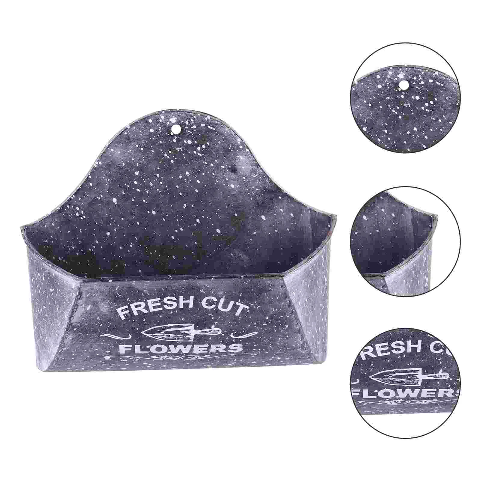 1pc Flower Pots Wall Hanging Vintage Creative Flower Planter Flower Container for Garden Outdoor Home
1pc Flower Pots Wall Hanging Vintage Creative Flower Planter Flower Container for Garden Outdoor Home