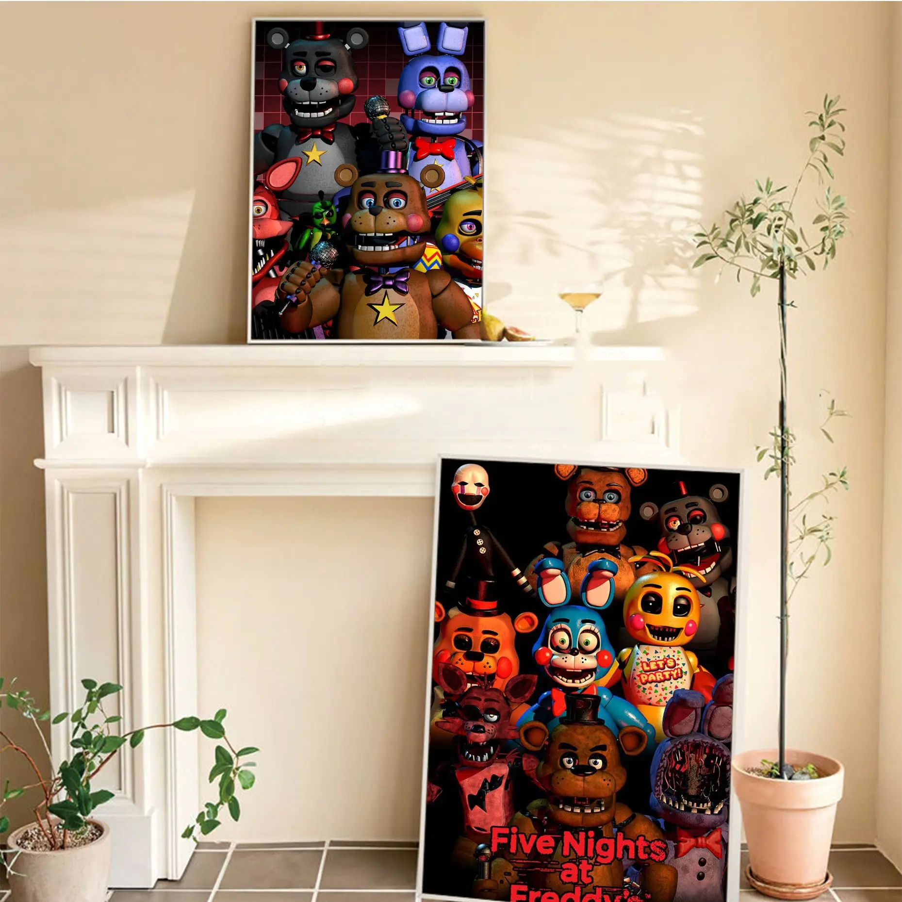 Fnaf Game Vintage Posters Sticky Whitepaper Sticker DIY Room Bar Cafe Room Wall Decor
Fnaf Game Vintage Posters Sticky Whitepaper Sticker DIY Room Bar Cafe Room Wall Decor