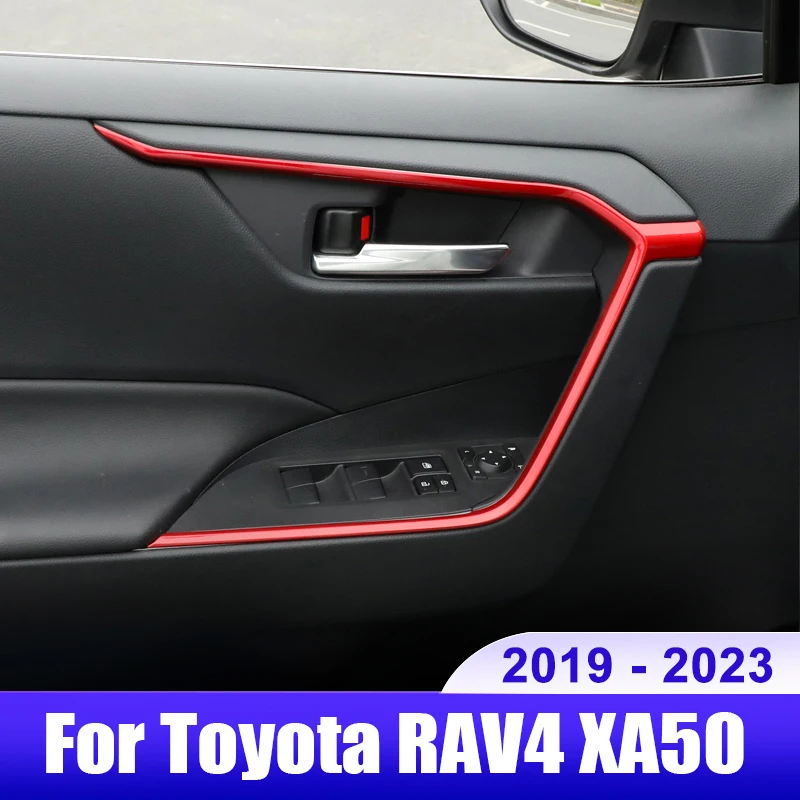 For Toyota RAV4 XA50 2019 2020 2021 2022 2023 RAV 4 Hybrid Car Door Inner Armrest Trim Cover Strip Accessories
For Toyota RAV4 XA50 2019 2020 2021 2022 2023 RAV 4 Hybrid Car Door Inner Armrest Trim Cover Strip Accessories