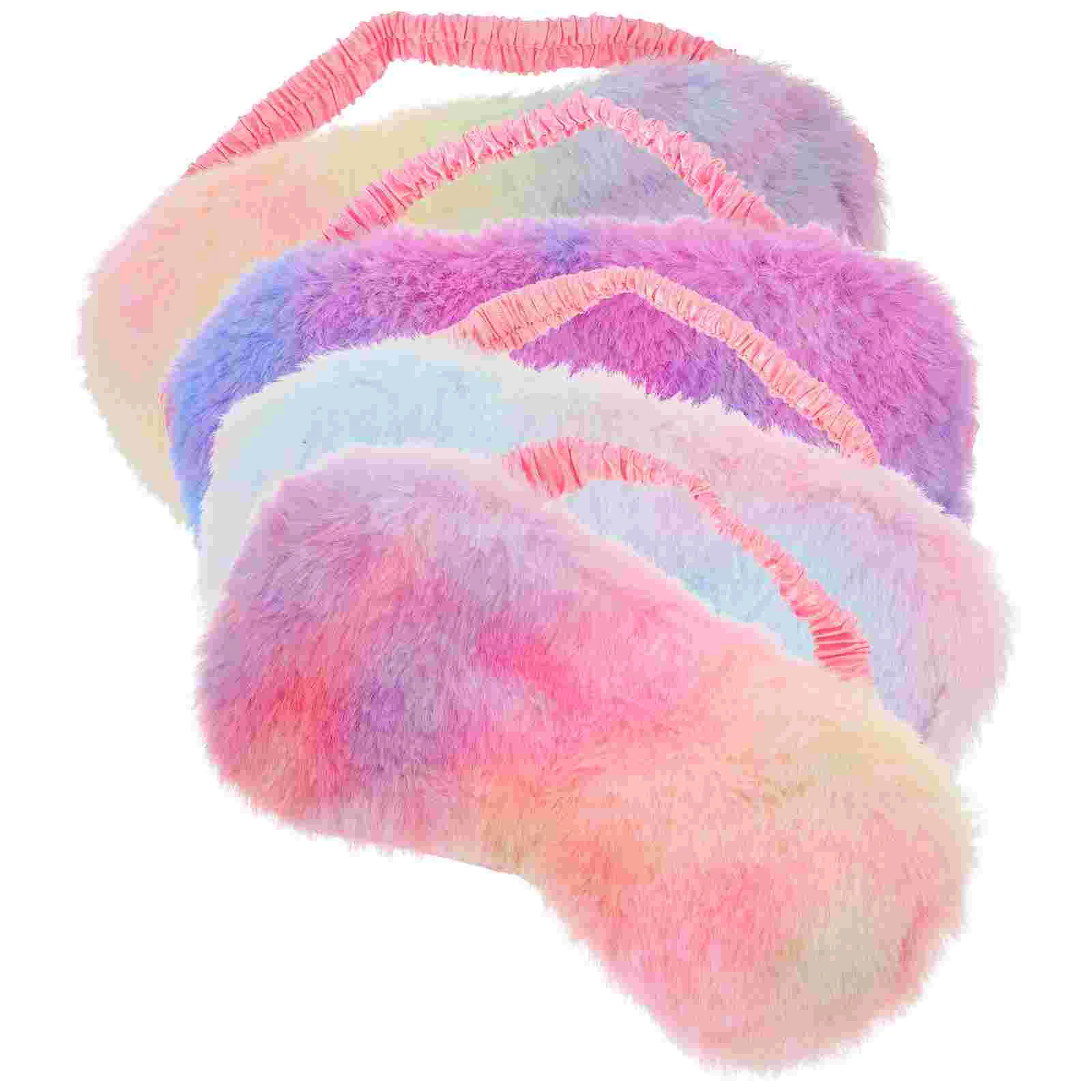 4Pcs Colored Plush Eye Cover Plush Eye Mask Colorful Sleep Masks Sleeping Eye Cover Plush Eye Cover
4Pcs Colored Plush Eye Cover Plush Eye Mask Colorful Sleep Masks Sleeping Eye Cover Plush Eye Cover