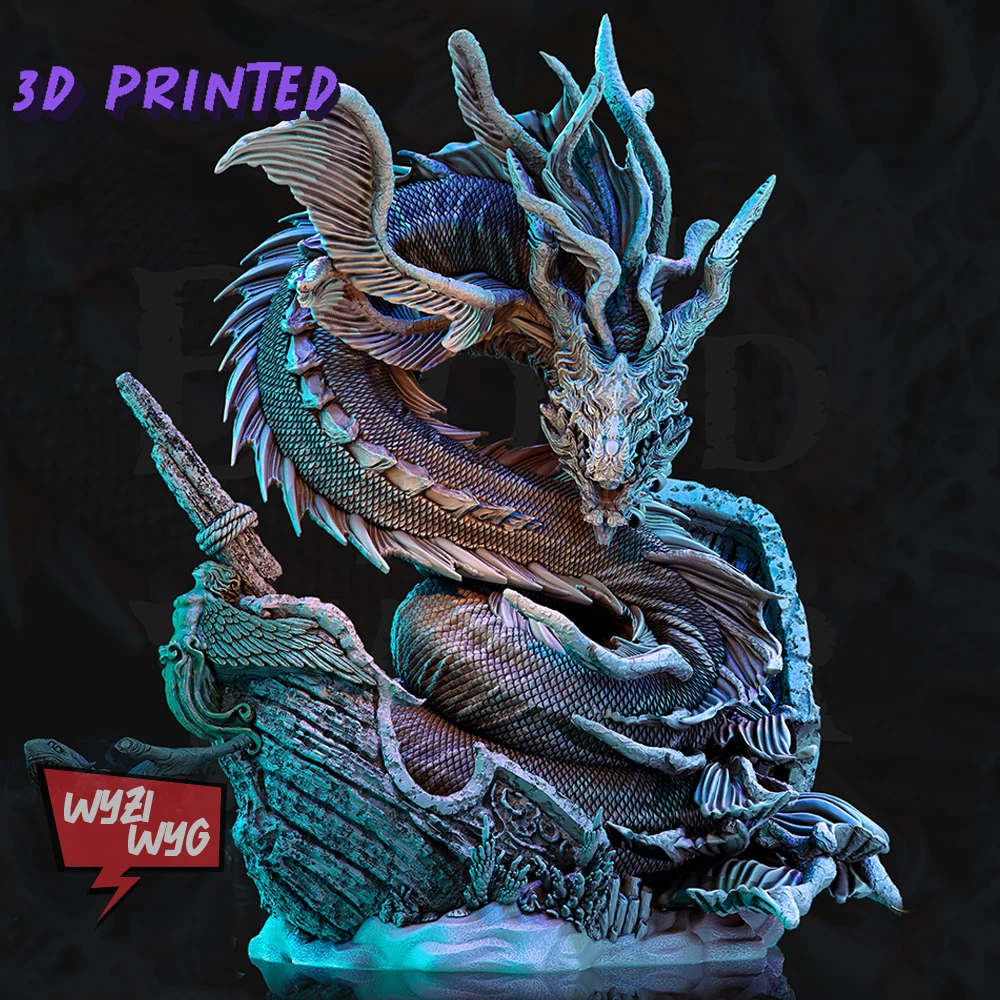 Гигантская миниатюра, морская фигура дракона, чудовище, глубоководный монстр, HD 3D печатная модель из смолы, Pathfinder, настольная, Wargame, DnD ролева...
Гигантская миниатюра, морская фигура дракона, чудовище, глубоководный монстр, HD 3D печатная модель из смолы, Pathfinder, настольная, Wargame, DnD ролева...
