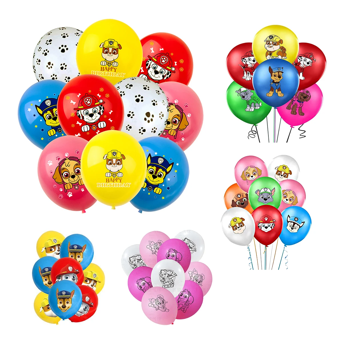 Paw Patrol Cartoon Birthday Party Decoration Balloons Set Anime Figures Skye Marshall Chase Latex Balloons Toys Birthday Gifts
Paw Patrol Cartoon Birthday Party Decoration Balloons Set Anime Figures Skye Marshall Chase Latex Balloons Toys Birthday Gifts
