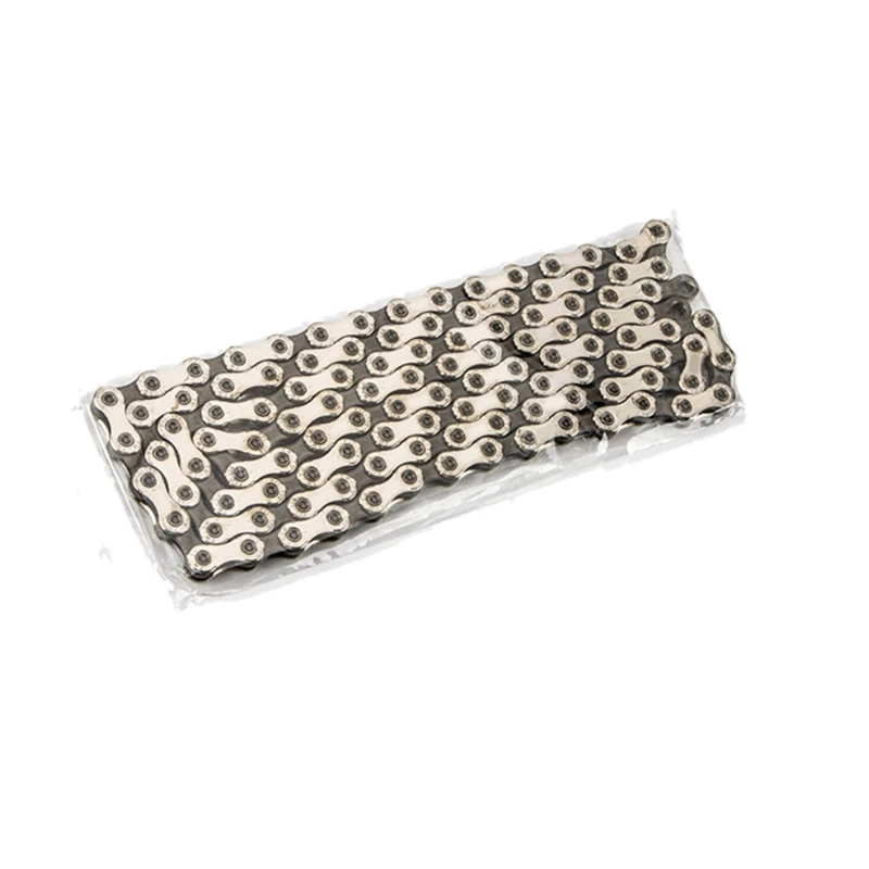 Bicycle Chain 11-Speed Galvanized Steel Chain Ultra-Light Mountain Bike Shifting Chain for Mountain Bike Section 116
Bicycle Chain 11-Speed Galvanized Steel Chain Ultra-Light Mountain Bike Shifting Chain for Mountain Bike Section 116