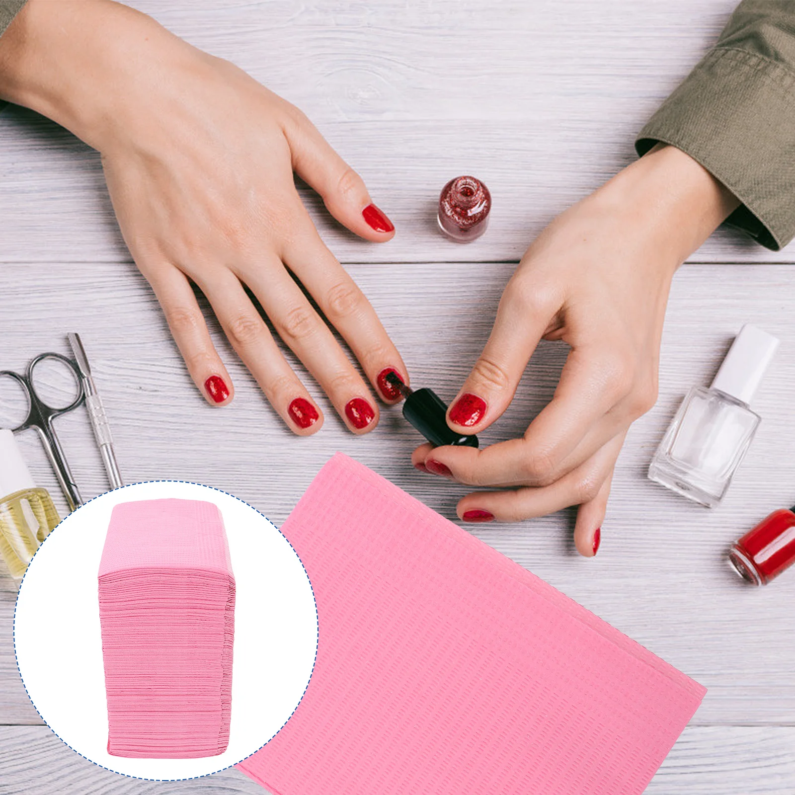 125 Pcs Nail Table Mat Dinner Napkins Disposable Desk Protector Gel Cushion Non-woven Fabric Care Paper Towel Manicure Towels
125 Pcs Nail Table Mat Dinner Napkins Disposable Desk Protector Gel Cushion Non-woven Fabric Care Paper Towel Manicure Towels
