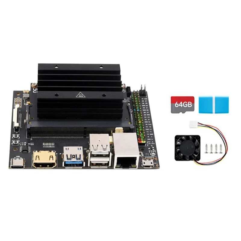 Новая версия для Jetson Nano 4G + 16G LITE-DEV AI макетная плата + модуль Jetsonnano + теплоотвод + вентилятор + SD-карта 64G + кардридер
Новая версия для Jetson Nano 4G + 16G LITE-DEV AI макетная плата + модуль Jetsonnano + теплоотвод + вентилятор + SD-карта 64G + кардридер