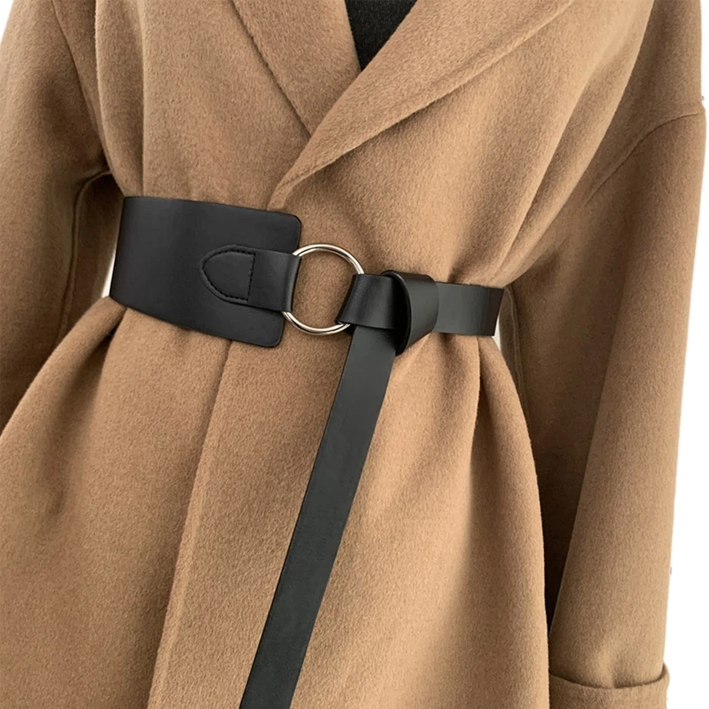 Women Commute Elasticity Waist Strap Retro Buckle Solid Color Belt All-match Coat Ladies Wide Harajuku Formal Waistband
Women Commute Elasticity Waist Strap Retro Buckle Solid Color Belt All-match Coat Ladies Wide Harajuku Formal Waistband