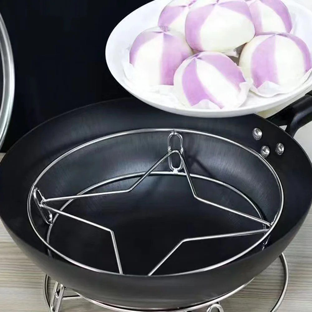 Steamer Rack Insert Stock Pot Holder Stainless Steel Steaming Tray Stand Cookware Tool Bread Egg Single-layer Steamer Stand
Steamer Rack Insert Stock Pot Holder Stainless Steel Steaming Tray Stand Cookware Tool Bread Egg Single-layer Steamer Stand
