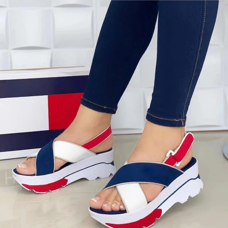 NEW Women's Sandals Roman Summer Ladies Sandals Fashion Platform Shoes Women Outdoor Female Woman Beach Shoes Plus Size 35~43
NEW Women's Sandals Roman Summer Ladies Sandals Fashion Platform Shoes Women Outdoor Female Woman Beach Shoes Plus Size 35~43
