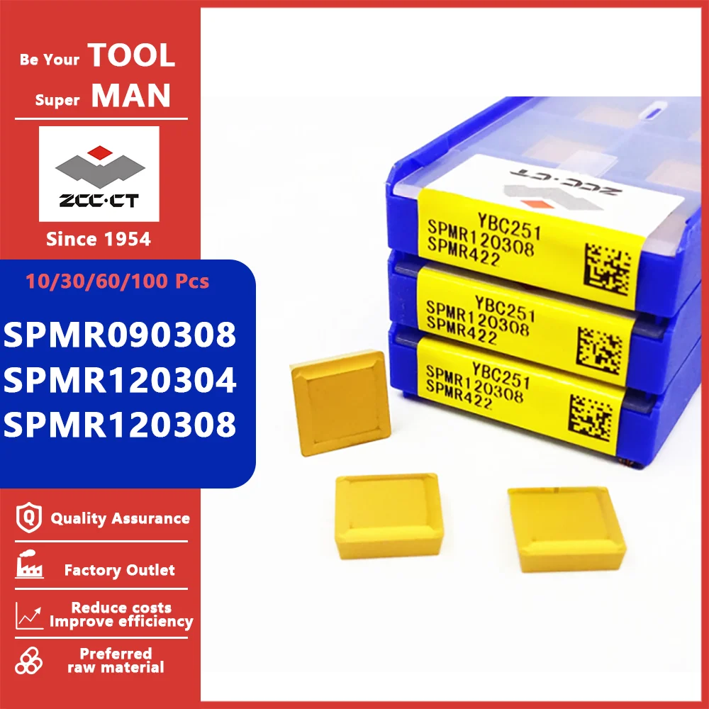 ZCCCT SPMR090308 SPMR120304 SPMR120308 SPMR 090308 120304 120308 YBC251 YBC251 YBM251 Carbide Inserts For Steel And Stainless
ZCCCT SPMR090308 SPMR120304 SPMR120308 SPMR 090308 120304 120308 YBC251 YBC251 YBM251 Carbide Inserts For Steel And Stainless