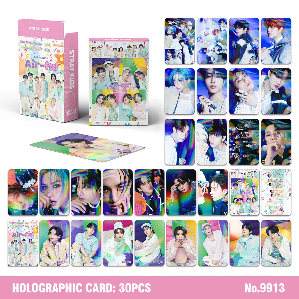 30Pcs/Set Kpop Stray Kids laser Photocards Album Lomo Cards HD Print Photo Card Postcard Felix Hyunjin Fans Collection Gift
30Pcs/Set Kpop Stray Kids laser Photocards Album Lomo Cards HD Print Photo Card Postcard Felix Hyunjin Fans Collection Gift