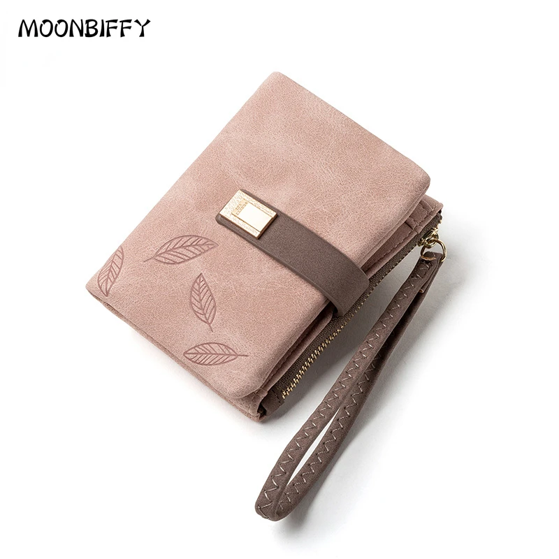 Fashion Female Wallet Short Leaf Print Women Wallet Lady Small Nubuck Leather Purse Girl Card Holders Wallet With Wrist Strap
Fashion Female Wallet Short Leaf Print Women Wallet Lady Small Nubuck Leather Purse Girl Card Holders Wallet With Wrist Strap