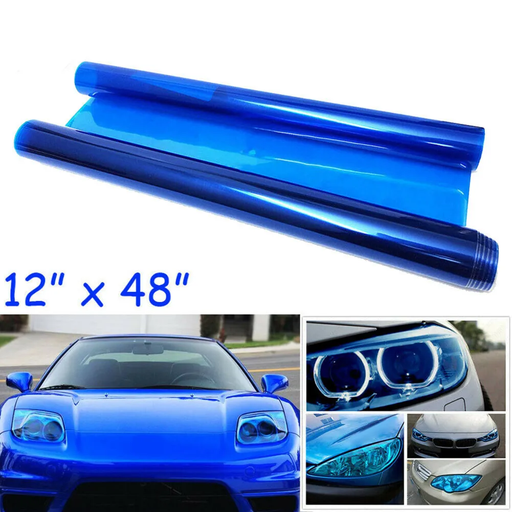 12x48" Blue Tint Vinyl Film Overlay Wrap Sheet Headlight Fog Light Universal Car Decoration Accessories
12x48" Blue Tint Vinyl Film Overlay Wrap Sheet Headlight Fog Light Universal Car Decoration Accessories