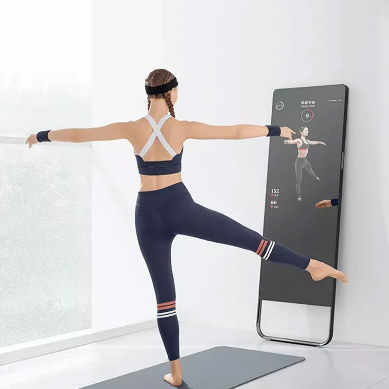 Chinese Factory Standing Android Lcd Touch Screen Display Smart Fitness Mirror
Chinese Factory Standing Android Lcd Touch Screen Display Smart Fitness Mirror