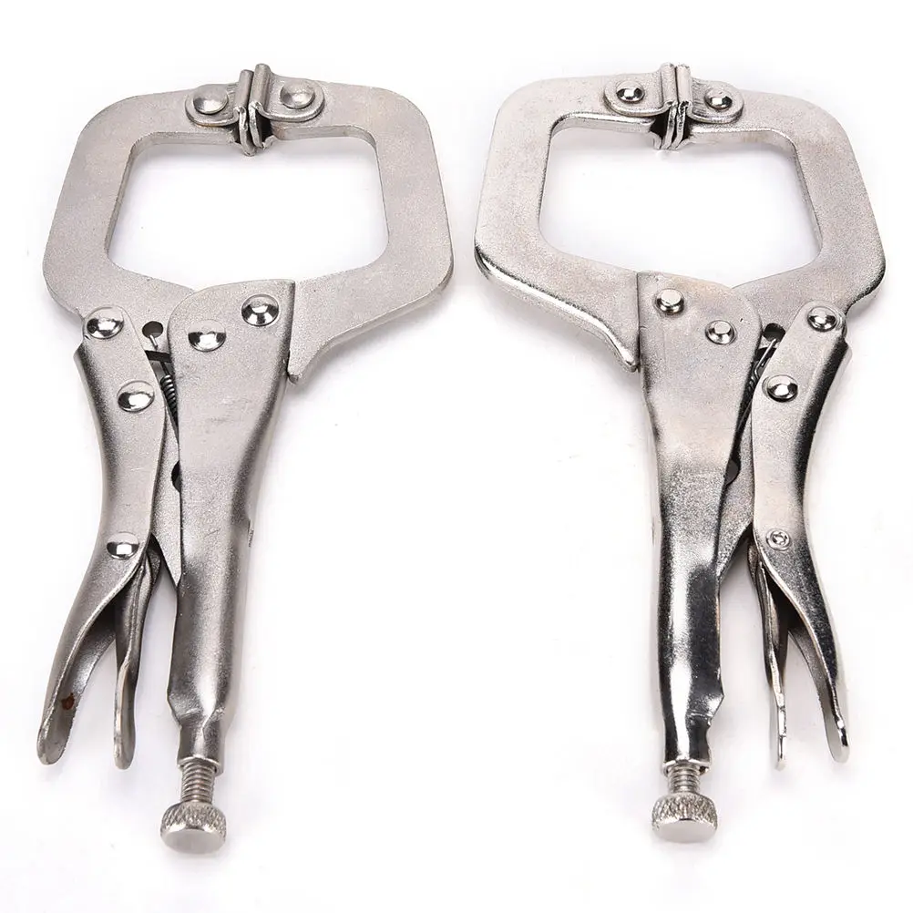 1PCS 6" Metal Welding Pliers Grip Locking Pliers Instruments Vise Grip Pliers Hand Tools C Type Clamp Adjustable Pliers
1PCS 6" Metal Welding Pliers Grip Locking Pliers Instruments Vise Grip Pliers Hand Tools C Type Clamp Adjustable Pliers