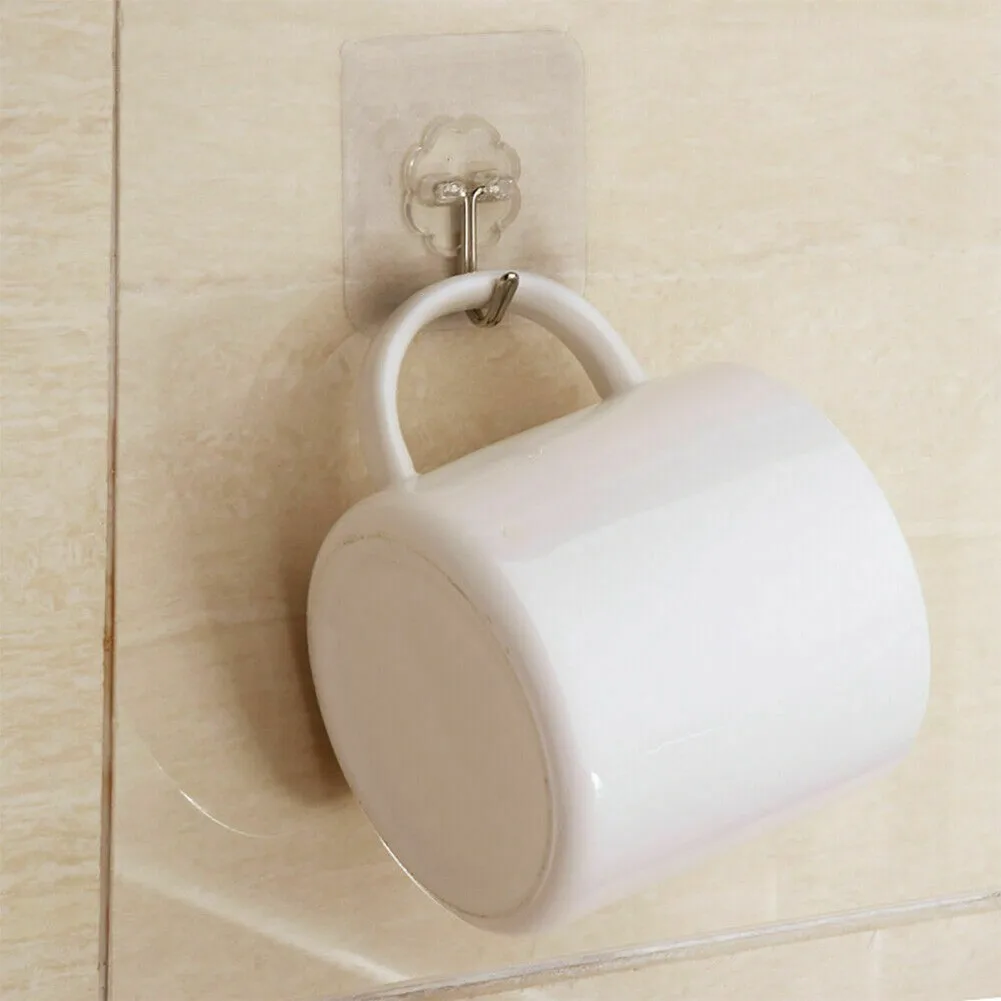 20pcs 6x6cm Transparent Strong Sucker Hook Door Wall Hanging Hook Kitchen Bathroom Weight Suction Rack Multi-purpose Hooks
20pcs 6x6cm Transparent Strong Sucker Hook Door Wall Hanging Hook Kitchen Bathroom Weight Suction Rack Multi-purpose Hooks