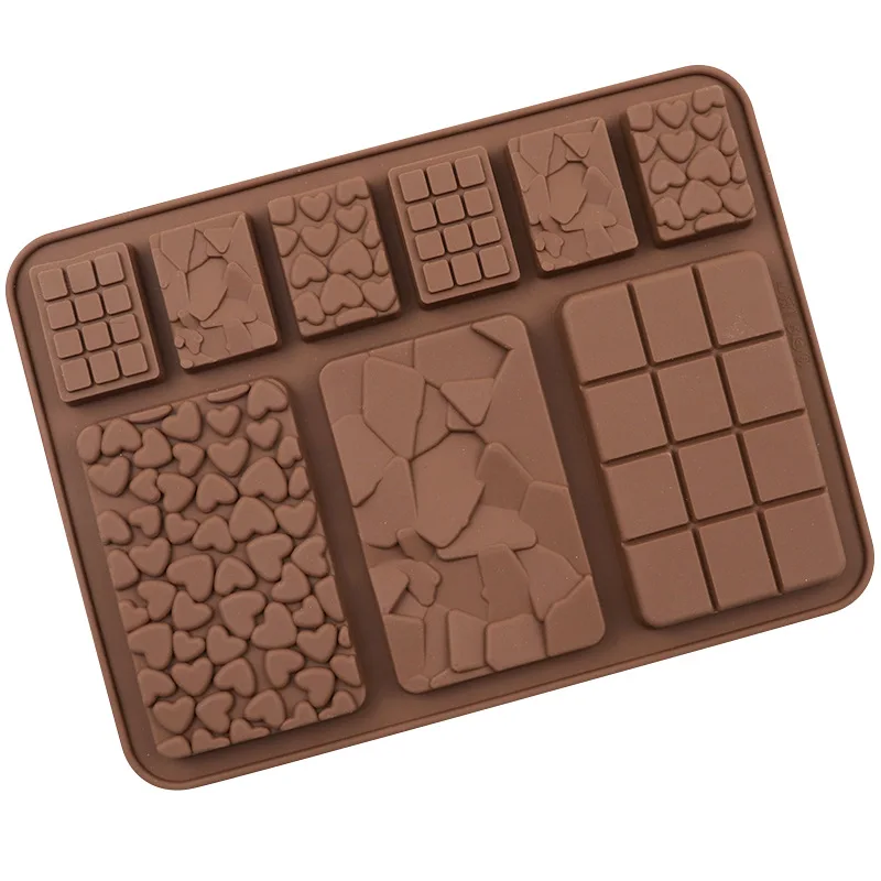 1Pcs Chocolate Rectangle Waffle Biscuit Mould Multipurpose Non-Stick Kitchen Supplies DIY Baking Tool Silicone 9 Holes
1Pcs Chocolate Rectangle Waffle Biscuit Mould Multipurpose Non-Stick Kitchen Supplies DIY Baking Tool Silicone 9 Holes