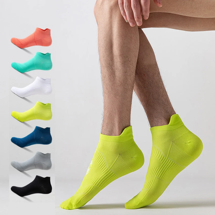 6 Pairs/Set Short Running Socks for Men Nylon Durable Heel Tab Arch Support Ankle Style Stretchy Athletic Outdoor Low Cut Sock
6 Pairs/Set Short Running Socks for Men Nylon Durable Heel Tab Arch Support Ankle Style Stretchy Athletic Outdoor Low Cut Sock