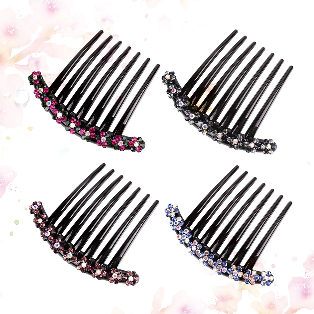 Hair Comb Combsside French Clip Bridalwomen Crystal Accessories Veil Wedding Decorative Rhinestone Flower Fine Teethplastic
Hair Comb Combsside French Clip Bridalwomen Crystal Accessories Veil Wedding Decorative Rhinestone Flower Fine Teethplastic
