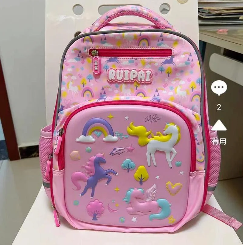 Pupil Student 1-5 Grade School Backpack Kids 3D Cartoon Print Orthopedic School Bags Girls Larger Capacity Waterproof Backpacks
Pupil Student 1-5 Grade School Backpack Kids 3D Cartoon Print Orthopedic School Bags Girls Larger Capacity Waterproof Backpacks