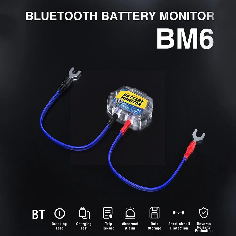 Беспроводная Bluetooth 4,0 12В батарея мониторы Bm6 с проверкой автомобильной батареи приложение для контроля тестер батареи для Android T4q5
Беспроводная Bluetooth 4,0 12В батарея мониторы Bm6 с проверкой автомобильной батареи приложение для контроля тестер батареи для Android T4q5